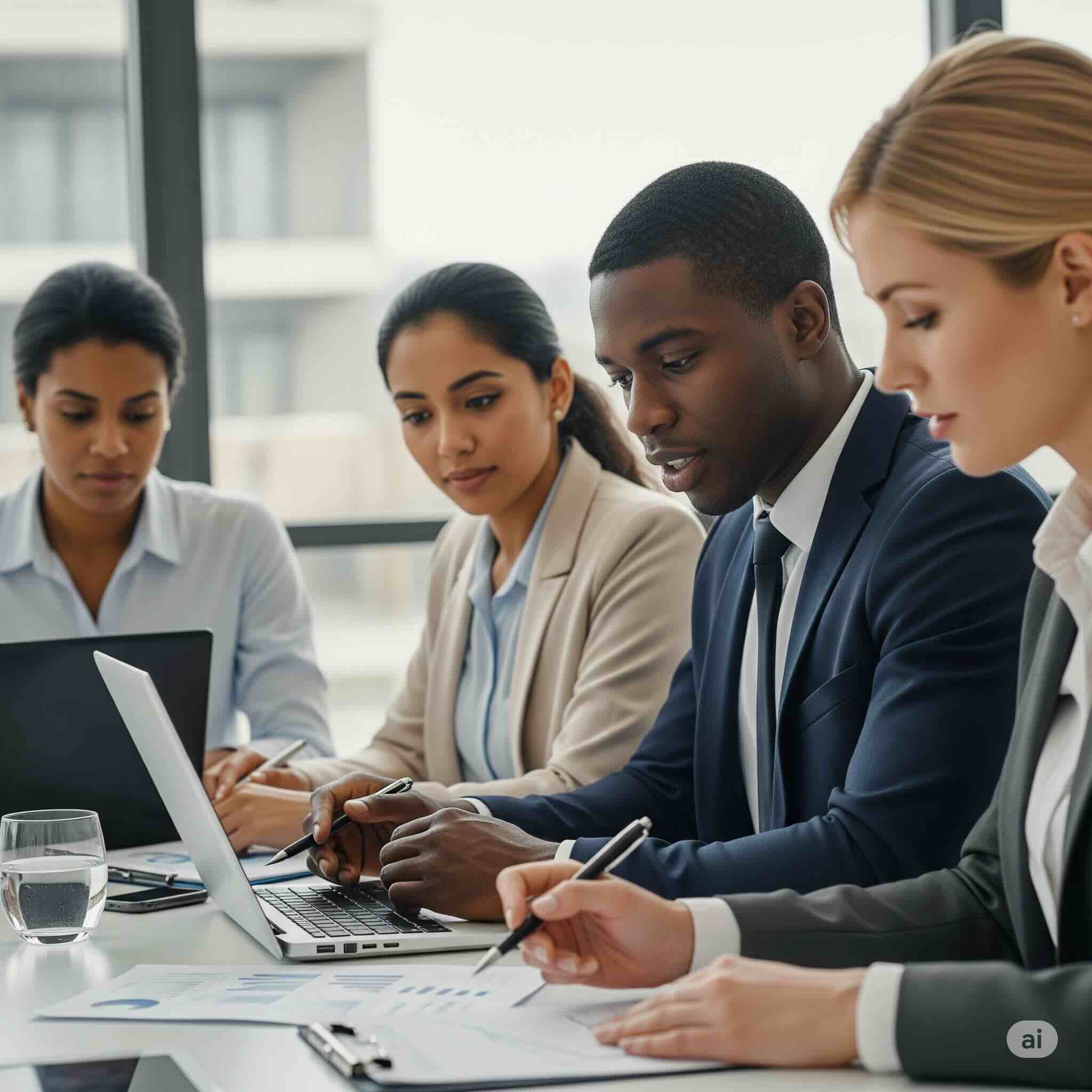 Image representing client focus